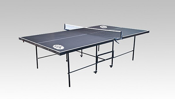 双子星折叠可移动乒乓球台黑色面板